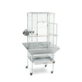 thumbnail image 3 of Prevue Pet Products Park Plaza Bird Cage Pewter 3351W, 3 of 14