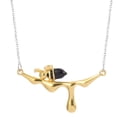 thumbnail image 1 of Collar Minimalista Minnieouse Abeja Gotas De Agua Colgante, 1 of 5