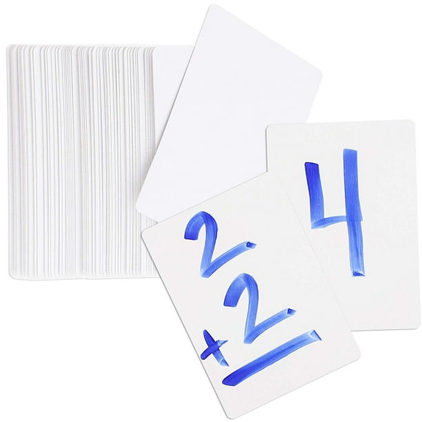 Juvale 0 Count Blank Write On Game Playing Cards Poker Size 2 5 X 3 5 Inches Walmart Com Walmart Com