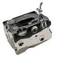 thumbnail image 3 of Tissue Box Cover Ceramic Rectangular Stylish Elegant Decorative Napkin Box Holder for Desktop Coffee Table Silver, 3 of 5