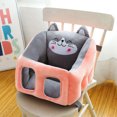 thumbnail image 4 of Asiento de bebé Funda de apoyo para sofá Silla de felpa Asiento de alimentación Piel Sin relleno (A) Tmvgtek Para estrenar, 4 of 9