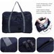 thumbnail image 4 of Maleta de Viaje Plegable, Bolsa de Lona Impermeable de Gran Capacidad para Cabina de Avión Organizadores de Equipaje para Viajes Gimnasio Deportes (Blue), 4 of 4