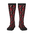 thumbnail image 1 of Balery Heart Calcetines novedosos Calcetines deportivos Calcetines hasta la rodilla Calcetines de algodón Calcetines originales y geniales, 1 of 6