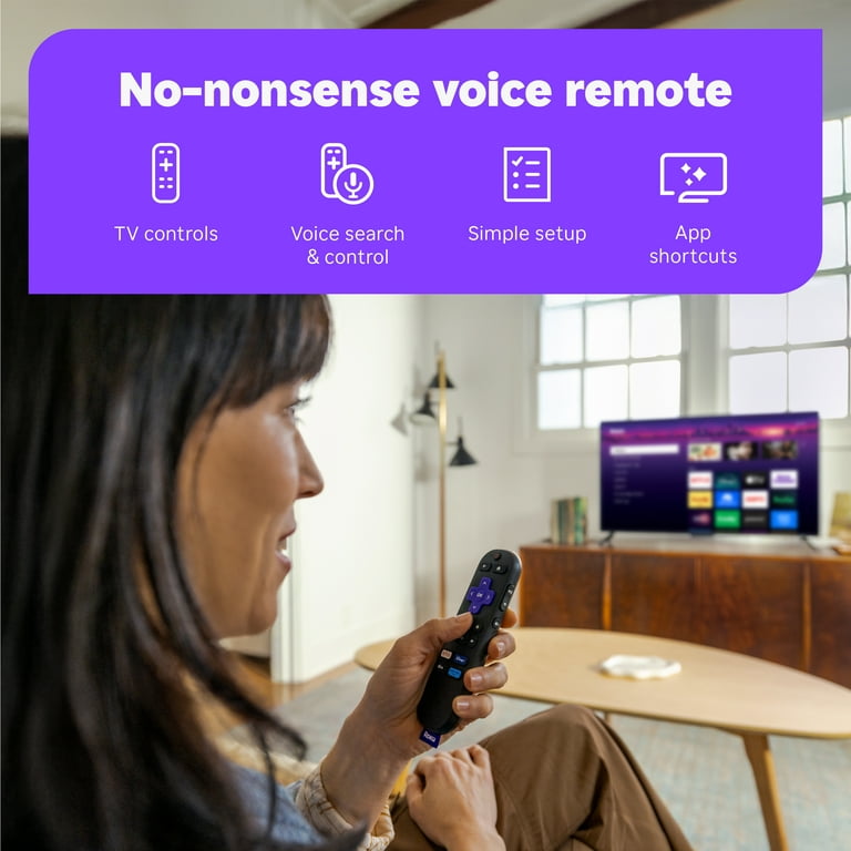 Roku Streamer 2025 - HD Roku Streaming Device for TV with Voice Remote - Free & Live TV