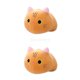 thumbnail image 1 of 2x Gato suave de dibujos animados Juguete de peluche Almohada para abrazar Animales de peluche Día de San Valentín Soledad almohada de sofá de peluche de gato, 1 of 4