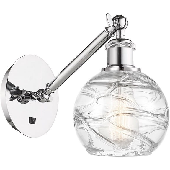 Innovations Lighting - Athens - 1 Light Small Wall Sconce In Industrial