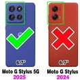 thumbnail image 2 of Furiet Wallet Case for Motorola Moto G Stylus 5G 2025 with Tempered Glass Screen Protector Slim Flip Purse Shoulder Strap, Luxury PU Leather Card Holder Stand Phone Cover for G5 Women Men Deep Purple, 2 of 8