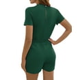 thumbnail image 5 of UVN Jumpsuits for Women Summer Short Sleeve Tshirt One Piece Rompers Casual Outfits Clothes with Pockets, 5 of 9