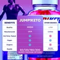 thumbnail image 5 of Jump Keto ACV Gummies 1000MG Advanced Formula Vitamin 300 Gummies, 5 of 9