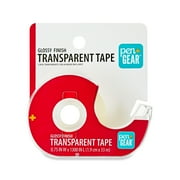 Pen+Gear Transparent Stationery Tape, .75" x 36 yd, Glossy Finish