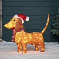 thumbnail image 5 of Christmas Lights Dachshund Christmas Shiny Decorations, 5 of 5