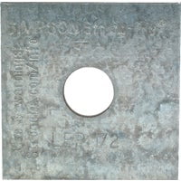 Simpson Strong-Tie 2 in. H X 0.1 in. W X 2 in. L Galvanized Steel Bearing Plate