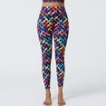 thumbnail image 3 of Iyufng Yoga Leggings for Women,Yoga Pants Plus Size Women's Fashion Printed Yoga Pants High Stretch Sports Fitness Pants, 3 of 6