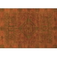 thumbnail image 1 of Ahgly Company Indoor Rectangle Abstract Orange Modern Area Rugs, 2' x 4', 1 of 4