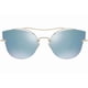 thumbnail image 2 of 🍀MIU MIU MU52SS ZVN-5Q0 Gold/Blue Silver Mirrored Butterfly Sunglasses NEW, 2 of 5