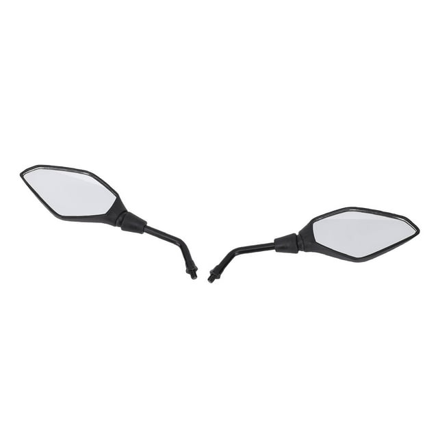 ATV Mirrors, 360 Degree Rotation Simple Installation Clear Vision Universal Motorcycle Mirrors with M8 M10 Bolt Anti Impact for Bike Scooter ATV UTV Dirt Bike