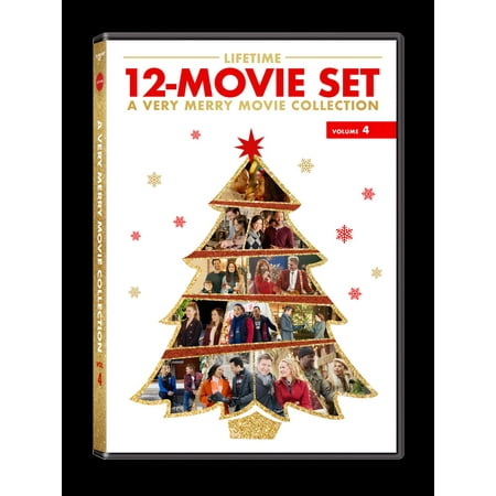 Lifetime 12-Movie Set- A Very Merry Movie Collection Vol-4 (DVD) (Walmart Exclusive)