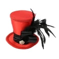 thumbnail image 2 of Mini sombrero de Cilindro Soledad para mujer Estilo Vintage 1920s, 2 of 10