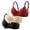 Beige, variant on Wireless Bras for Women 3 Pack Comfortable Lightweight Breathable V Neck Side Support Push Up Bralettes Everyday Bra