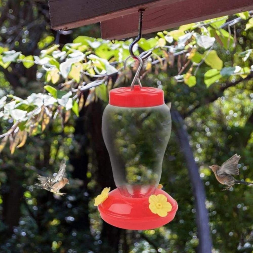 Hanging Wild Bird Feeder Squirrel Proof Seed Food Yard Garden Outdoor Decors 1pc 