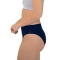 thumbnail image 2 of No Boundaries High-Rise Cheeky Super Absorbency Period Underwear, XS - XXL, 2 Pack, 2 of 9