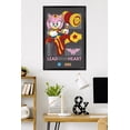 thumbnail image 2 of DC X Sonic The Hedgehog - Amy Lead With Your Heart Wall Poster, 22.375" x 34" Framed, 2 of 5