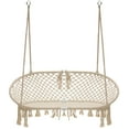 thumbnail image 2 of Sorbus  Lounge Chair Macrame Swing, Perfect for Indoor/Outdoor Home, Patio, Deck, Yard, Garden (Double Swing), 2 of 8