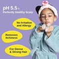 thumbnail image 3 of Bare Anatomy Junior Gentle Cleansing Shampoo For Kids from 5-12 Years | Tear-Free & Hypoallergenic pH 5.5 | SLS & Paraben Free | Vegan | 250 ml, 3 of 5
