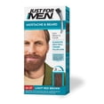 thumbnail image 1 of Tinte para barba solo para hombre, bigote y barba, rojo claro y marrón M-27, 1 of 6
