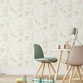 thumbnail image 2 of Winnie The Pooh Toile Peel & Stick Wallpaper, 2 of 13