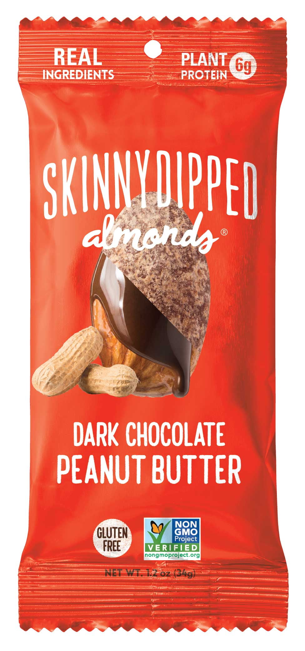 (Price/case)Skinny Dipped Almonds CHP004 Peanut Butter Skinny Dipped