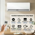 thumbnail image 4 of TMWINGS 12000 BTU Mini Split Air Conditioner with Heat Pump, 19 SEER2, 115V, Energy Efficient, R32, White, 4 of 10