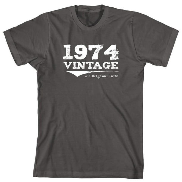 Uncensored Shirts - Vintage 1974 All Original Parts Men's Shirt - ID ...