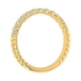 thumbnail image 2 of 1/4 Carat Diamond Wedding Band Ring in 10K Yellow Gold (Ring Size 8.5), 2 of 6