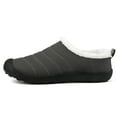 thumbnail image 3 of Earlde Men's Women's Winter Warm Slippers with Fuzzy Plush Lining Slip on House Shoes with Indoor Outdoor Anti-Skid Rubber Sole, 3 of 7
