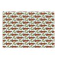 thumbnail image 1 of Floral Cutting Board, Flowers and Leaves on a Plain Background, Decorative Tempered Glass Cutting and Serving Board, in 3 Sizes, by Ambesonne, 1 of 2