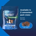 thumbnail image 6 of Pet Protect Dog Multivitamin, Vet-Formulated DVM Daily Soft Chews, Chicken, 60 Soft Chews, 6 of 10