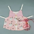 thumbnail image 4 of 1 Set Bunny Rabbit Harness with Cute Rabbit Fresh Flower Pattern Mini Harness Leash Small Animals Escape Proof Easy Control Accessory for Rabbit Hedgehog Ferret Guinea Pigs Piggies Squirrel, 4 of 8