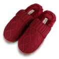 thumbnail image 5 of Jessica Simpson Women's Soft Cable Knit Slippers With Indoor/Outdoor Sole, 5 of 9