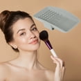 thumbnail image 5 of Unique Bargains Square Makeup Sponge Brush Cleaner Gray, 5 of 5