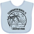 thumbnail image 3 of Inktastic Summer Vacation Mode Clearwater Beach Florida Boys or Girls Baby Bib, 3 of 4