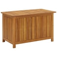 thumbnail image 1 of vidaXL Garden Storage Box 90x50x58 cm Solid Acacia Wood, 1 of 7