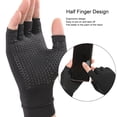 thumbnail image 4 of 2pcs Fingerless Compression Gloves, Copper Fibre Soft Gloves, Highly Elastic Non Slip  Silicone Hand Support Wrist Glove, For Versatile Daily Use, 4 of 8