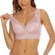 thumbnail image 2 of Gibobby Brasier estraple para mujer Sujetador de encaje de 2 piezas de talla grande para mujer(Rosa,M), 2 of 5