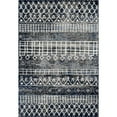 thumbnail image 1 of Amer Rug CAR32131 2 ft. 1 in. x 3 ft. 1 in. Caribe 3 Power-Loomed Area Rug - Charcoal, 1 of 1