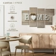 thumbnail image 5 of Elephant Stock Home Wall Sign Wall Art - Horizontal Multi Panel Canvas - Living Room Wall Decor - Wall Signs Multi Panel - Brown And Beige Decor - 75" x 48", 5 of 8