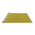 thumbnail image 2 of Ahgly Company Machine Washable Indoor Rectangle Abstract Yellow Contemporary Area Rugs, 5' x 8', 2 of 4