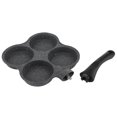 thumbnail image 4 of Frying Pan Non?Stick Aluminum 4?Hole Pancake Omelet Eggs Pan Frying Pot Breakfast Maker Kitchen Utensil, 4 of 8
