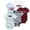 Wine, variant on Ruyang 5 Piece Bodysuits for Baby Girls Short Sleeved Print Cute Romper Toddler Soft Breathable Summer Fall Crawling Suit