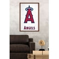 thumbnail image 2 of MLB Los Angeles Angels - Logo 17 Wall Poster, 22.375" x 34", Framed, 2 of 2